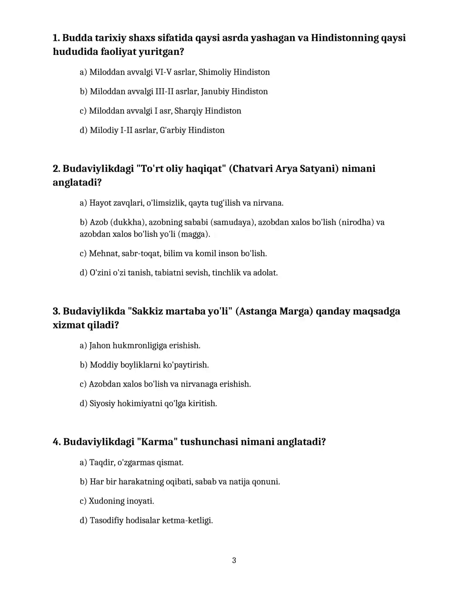 Buddaviylik dini 3