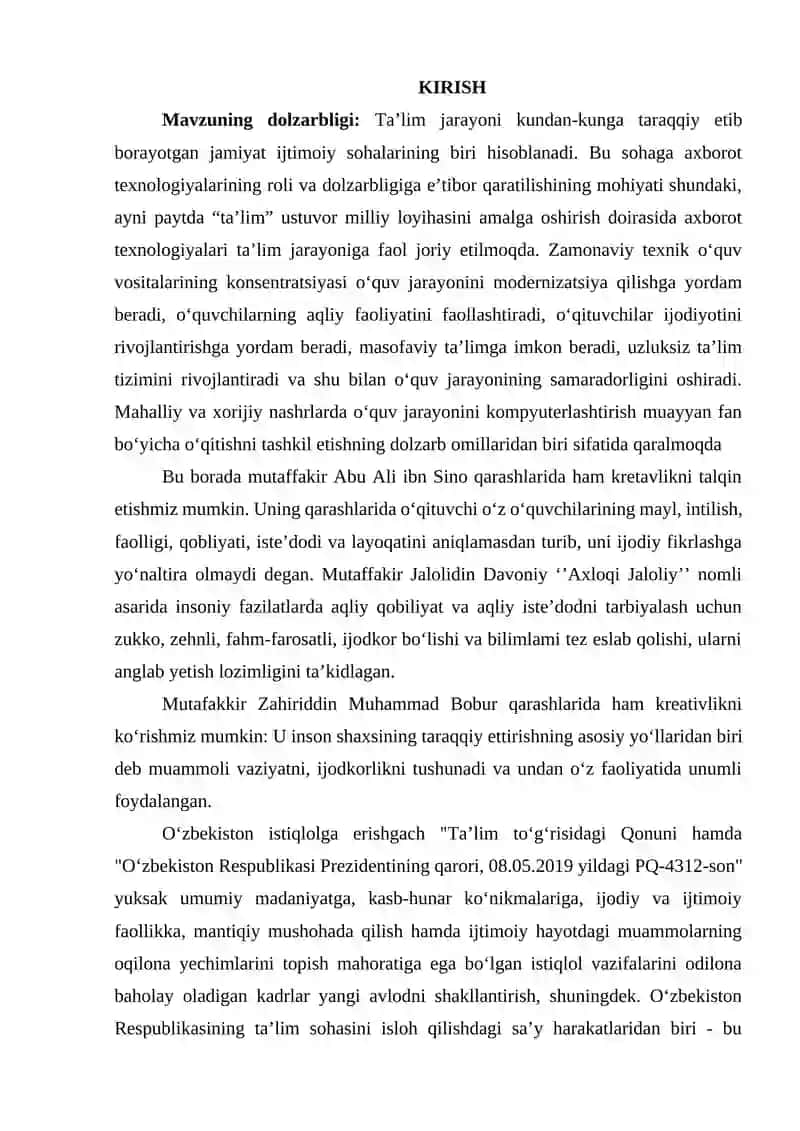 3-11 YOSHLI BOLALARNING QIZIQISH, SAVODXONLIK VA FIKRLASH KO‘NIKMALARINI SHAKLLANTIRISH 3