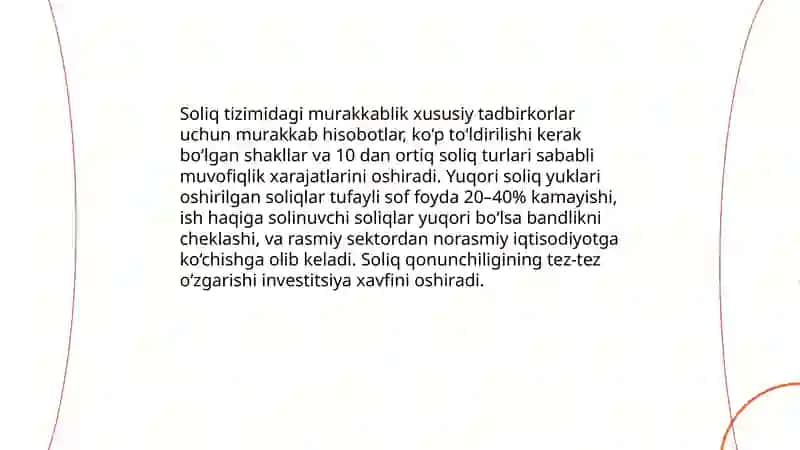 Xususiy tadbirkorlikni rivojlantirish muammolari 3