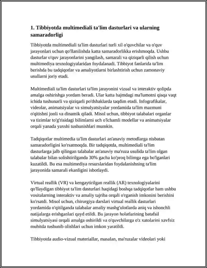 Tibbiyotda multimediali ta'lim dasturi 3
