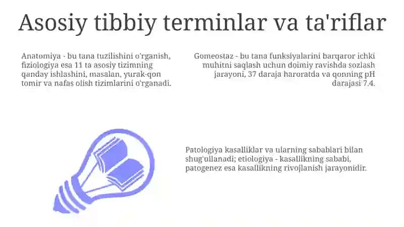 Tibbiyotdagi atamalar va ularni qollanishi 3