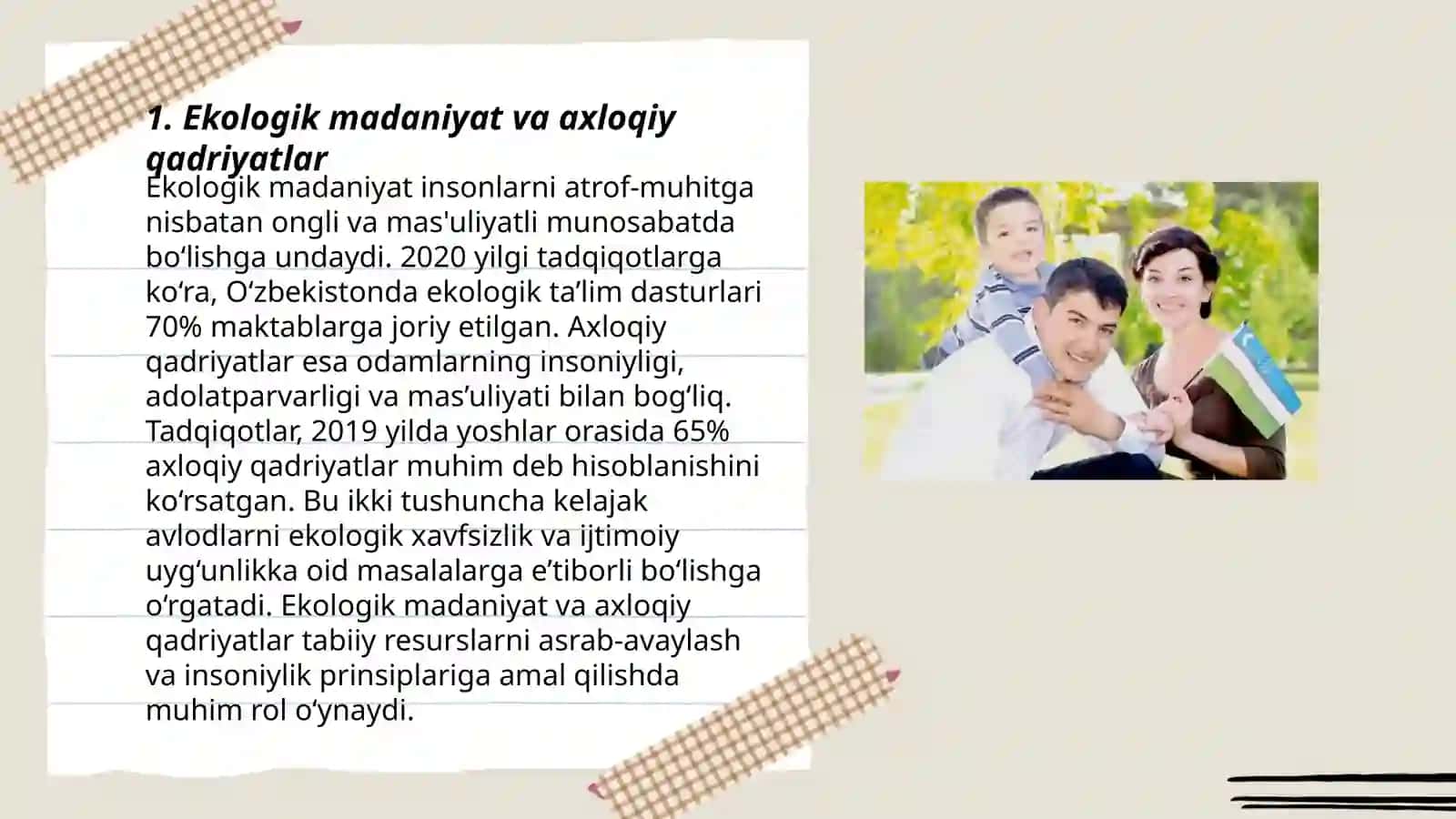 Ekologik madaniyat va axloqiy qadriyatlar 3