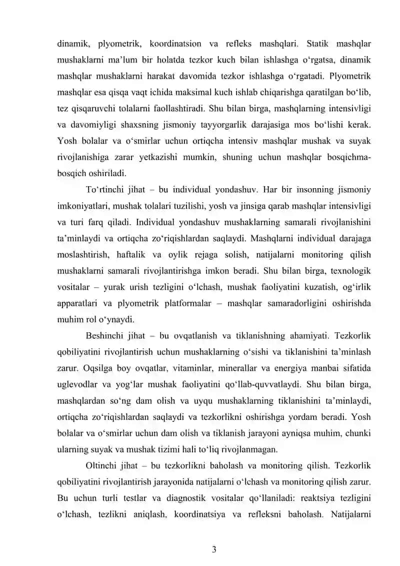 TEZKORLIK QOBILYATINI TARBIYALASH 3