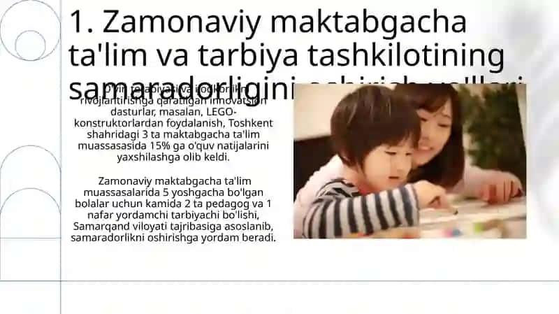 Maktabgacha taʼlim tarbiyani tashkil etish fanining predmeti va asosiy vazifalari 3