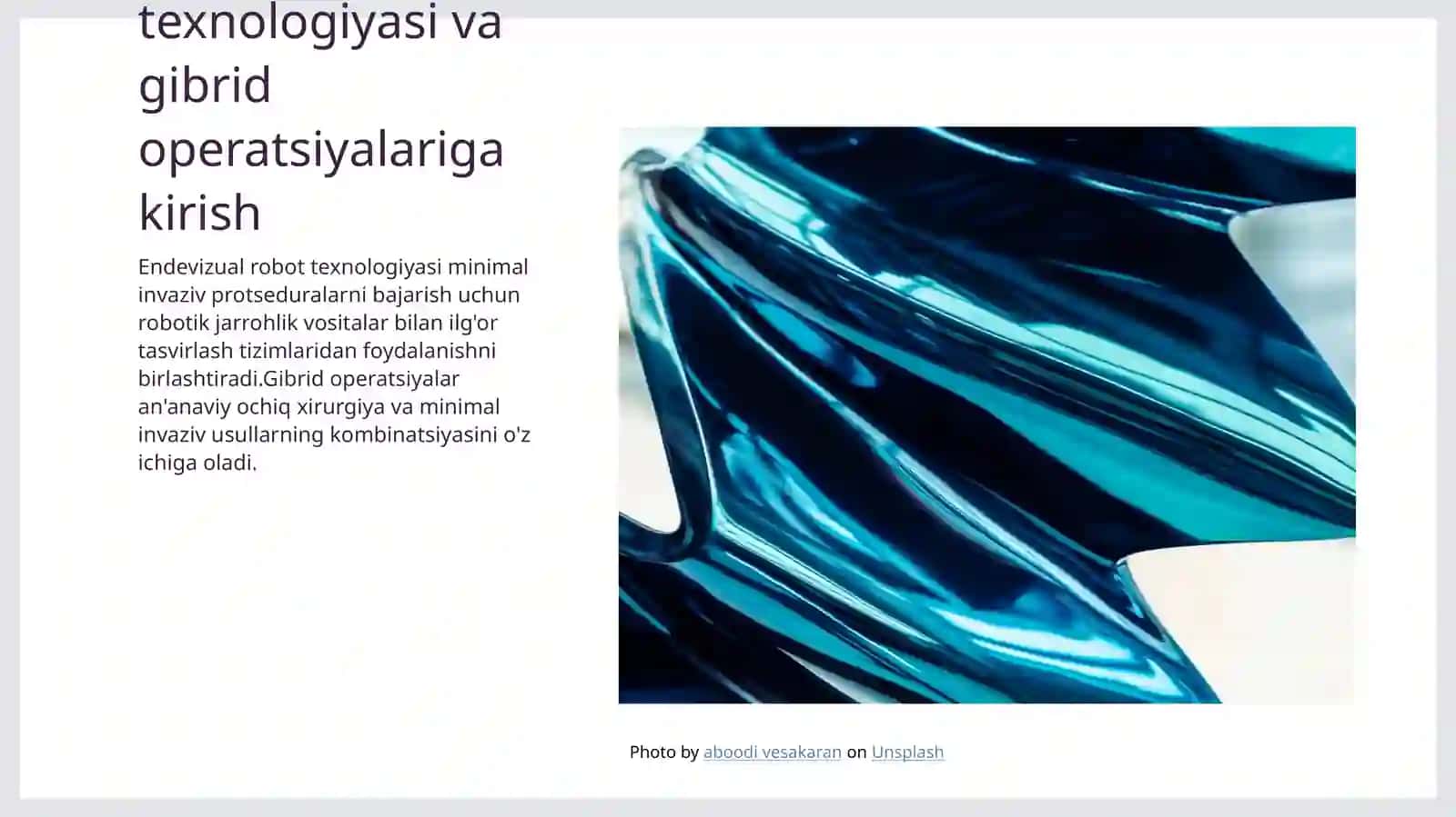 Enovisaual robot texnologiyasi va gibrid operatsiyalarining ta'sis printsiplari 3