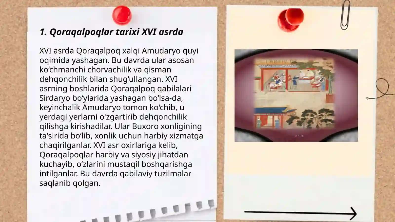 Qoraqalpoqlar tarixi XVI asrda 3
