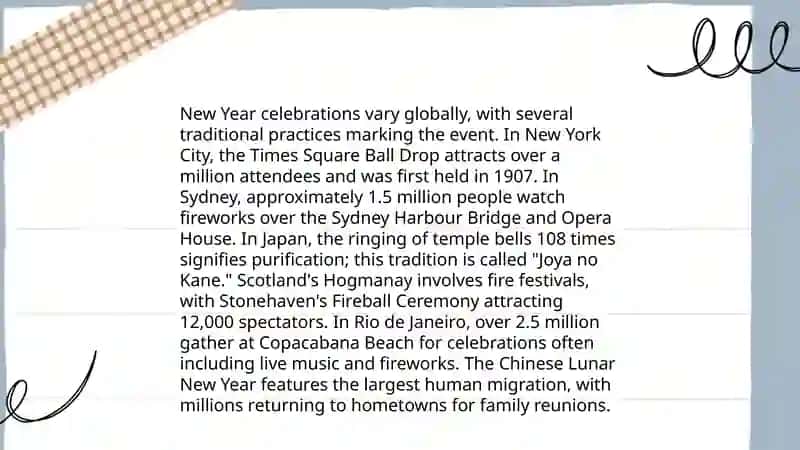 New Year Celebrations Around the World 3