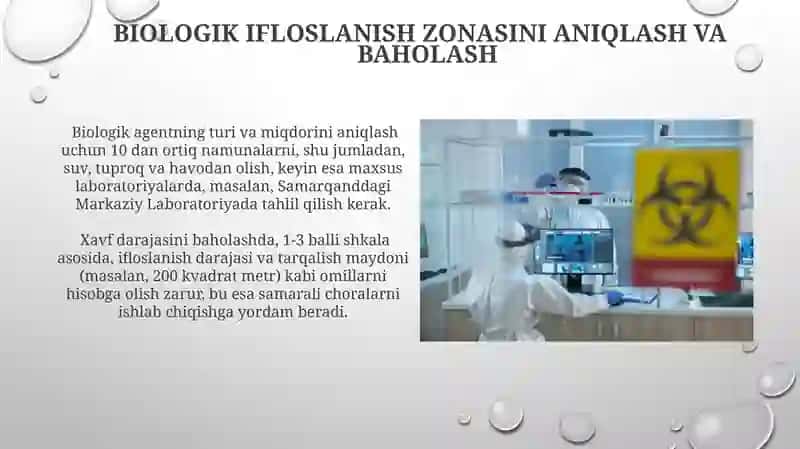 Biologik zararlanish oʻchogʻida tibbiy yordamni tashkillashtirish 3