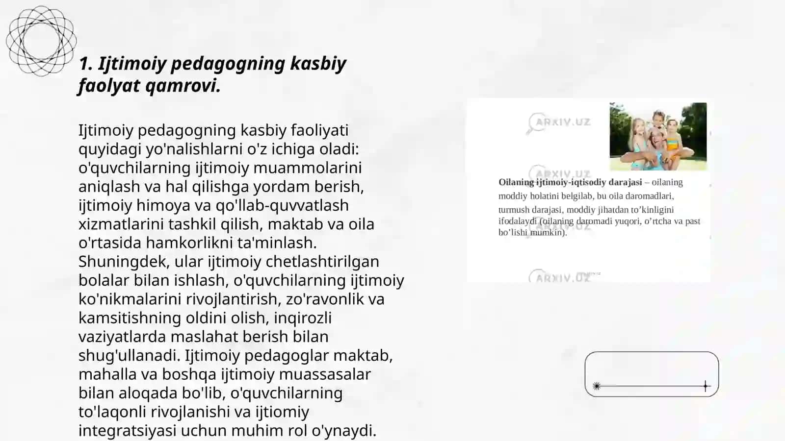 Ijtimoiy pedagogning kasbiy faoliyati 3