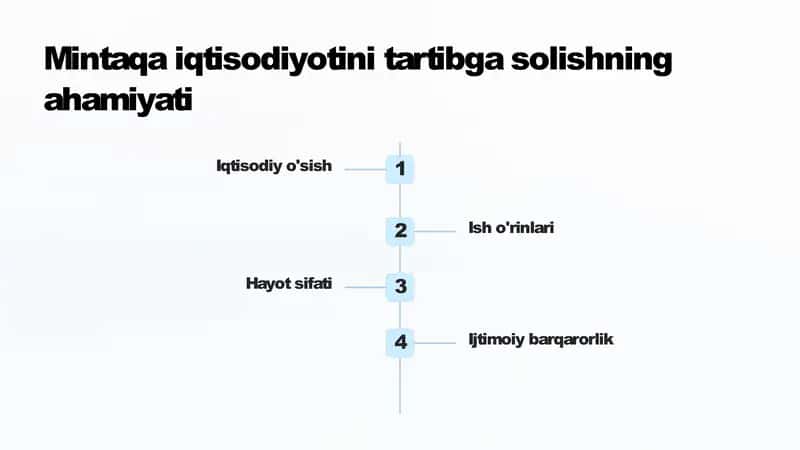 Mintaqa iqtisodiyotini tartibga solishning xorij tajribasi 3