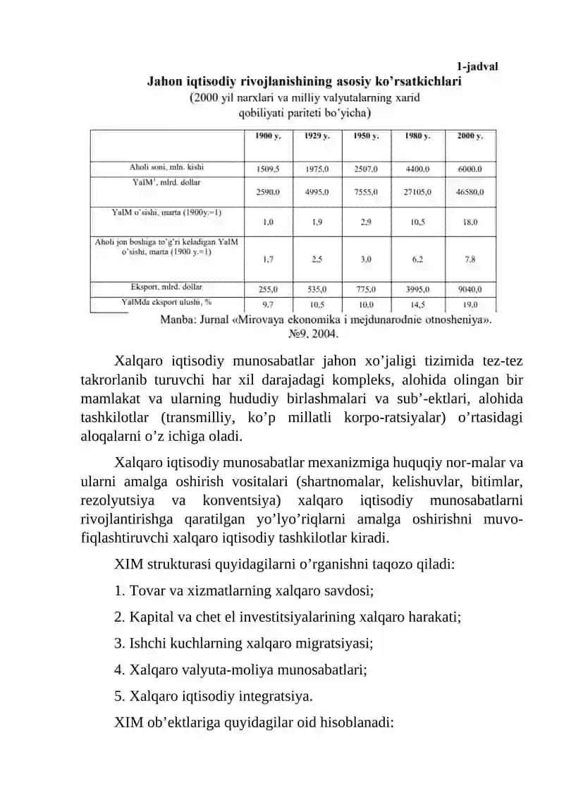 XX asrda jahon siyosati va xalqaro munosabatlarning rivojlanishi 3