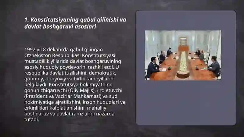 Konstitutsiyaning qabul qilinishi va davlat boshqaruvi 3