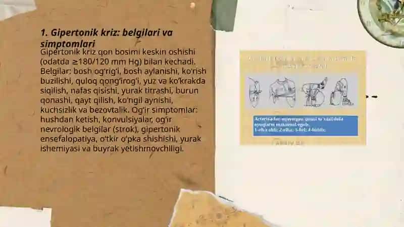 Gipertonik krezda birinchi tibbiy yordam 3