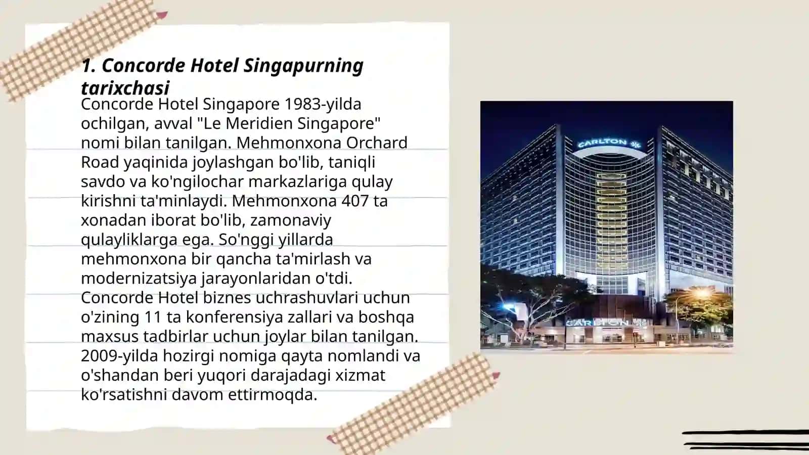 Concorde Hotel Singapur 3