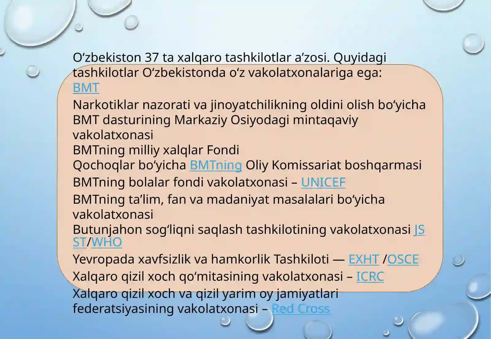 Dunyo mintaqalarida xalqaro turistik tashriflar dinamikasining tahlili 3
