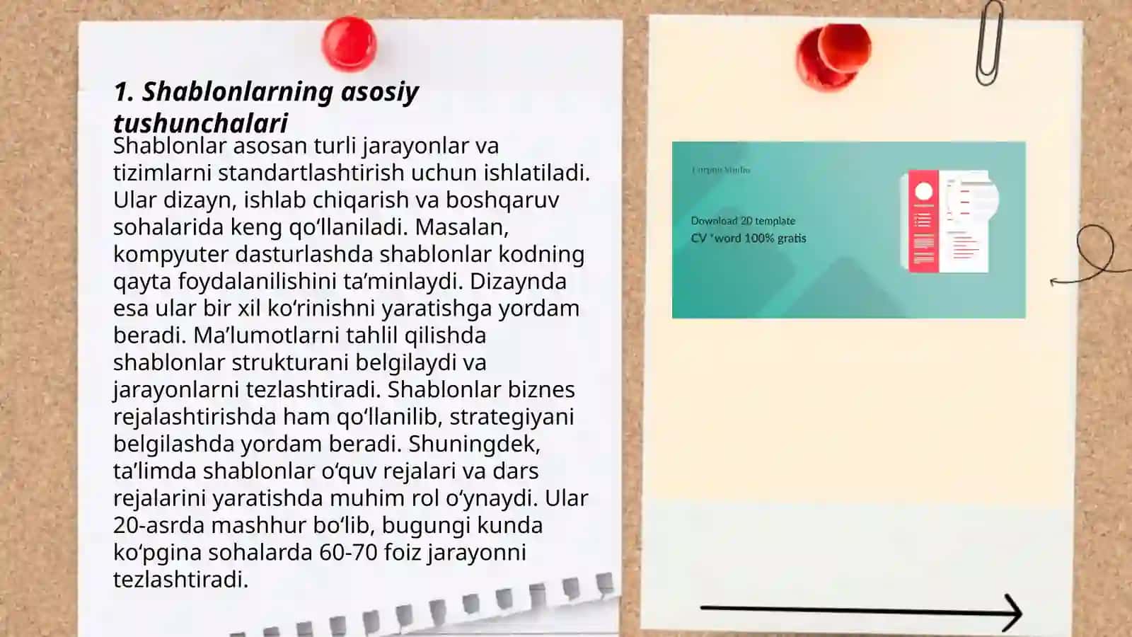 Shablonlardan foydalanish 3