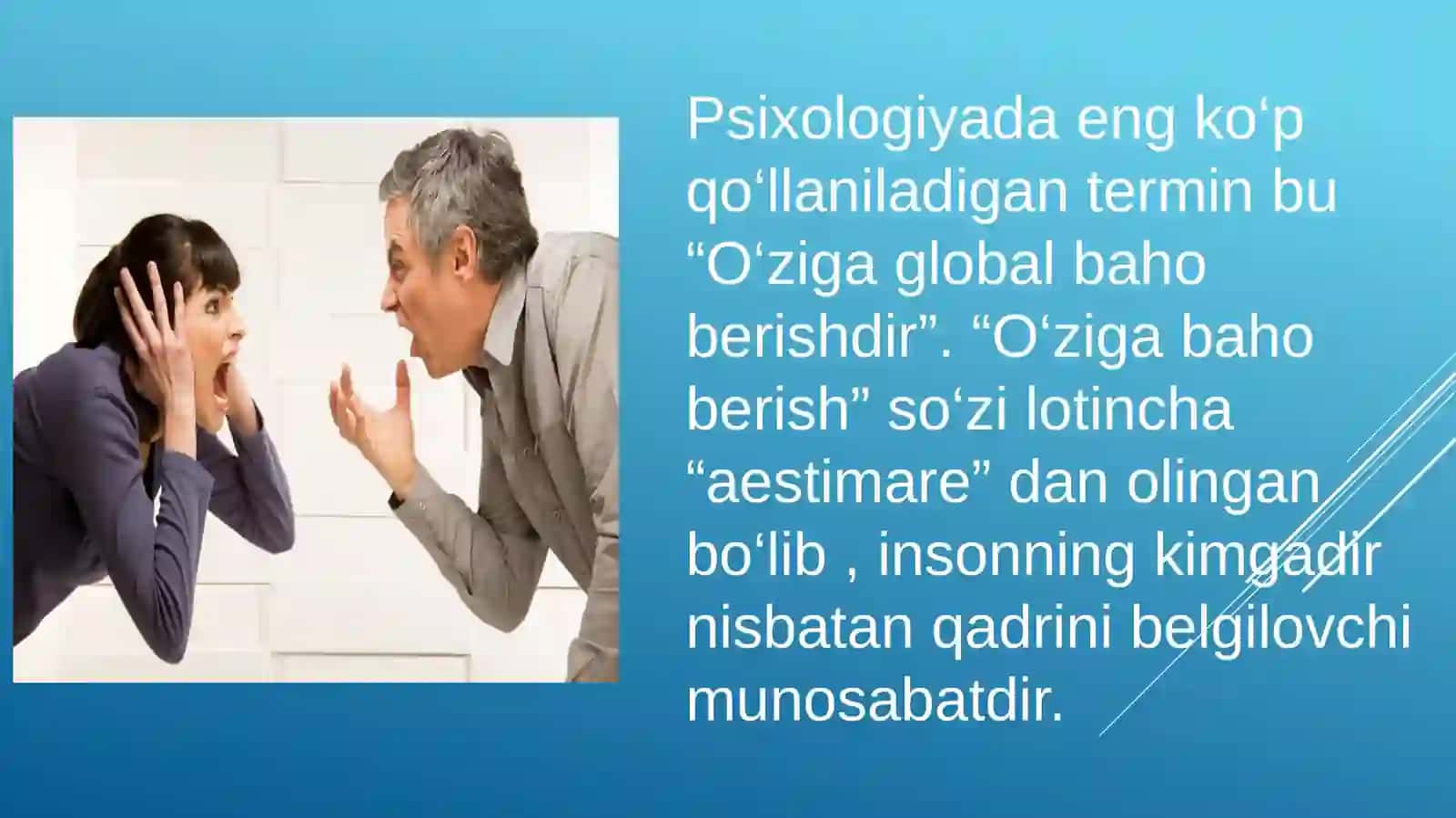 Ijtimoiy psixologiya fanidan tayyorlagan taqdimot ishi 3