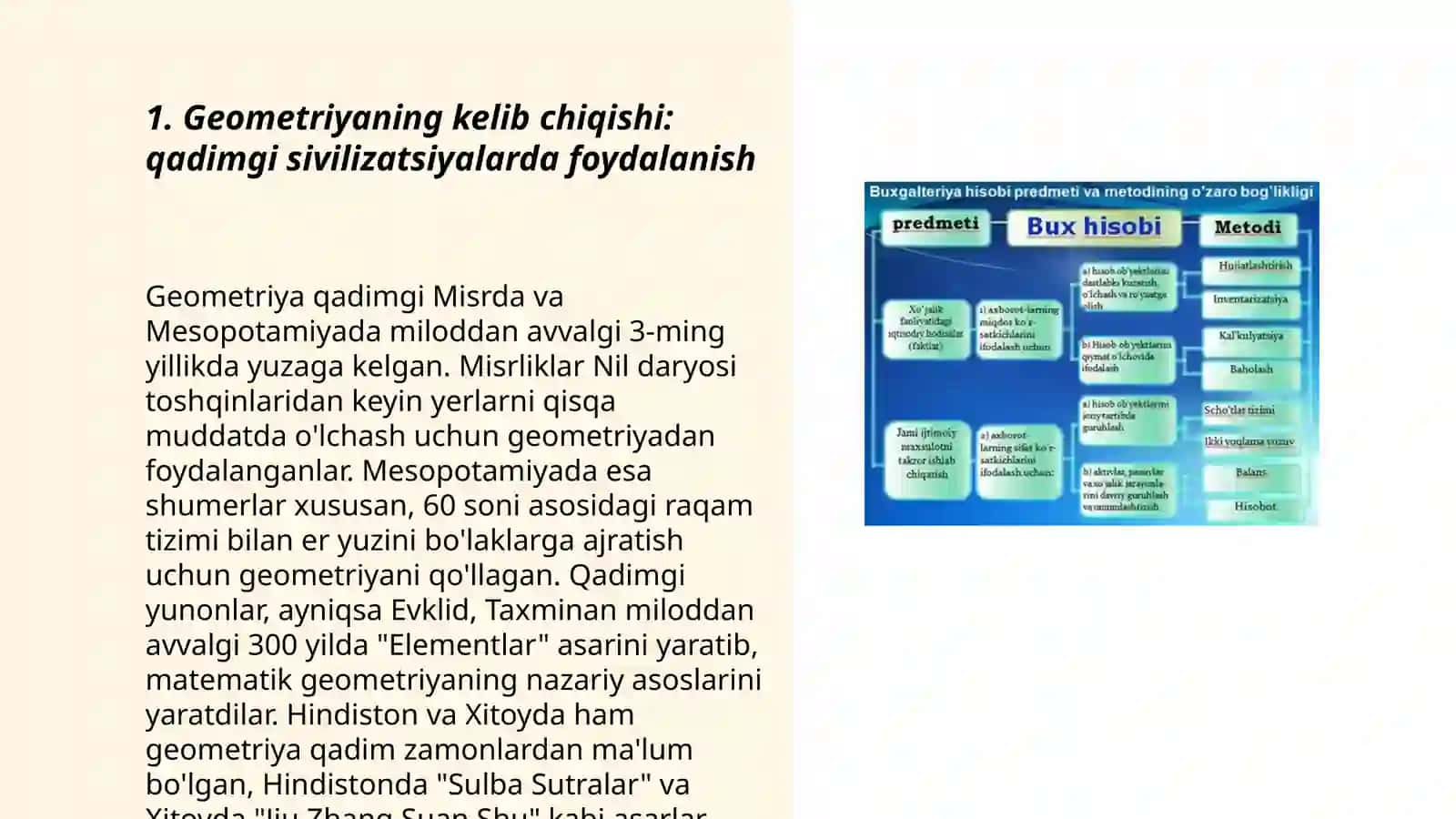 Geometriya elementlari mavzusini oʻrganish 3