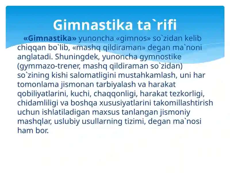 GIMNАSTIKА JISMОNIY TАRBIYA TIZIMIDА 3