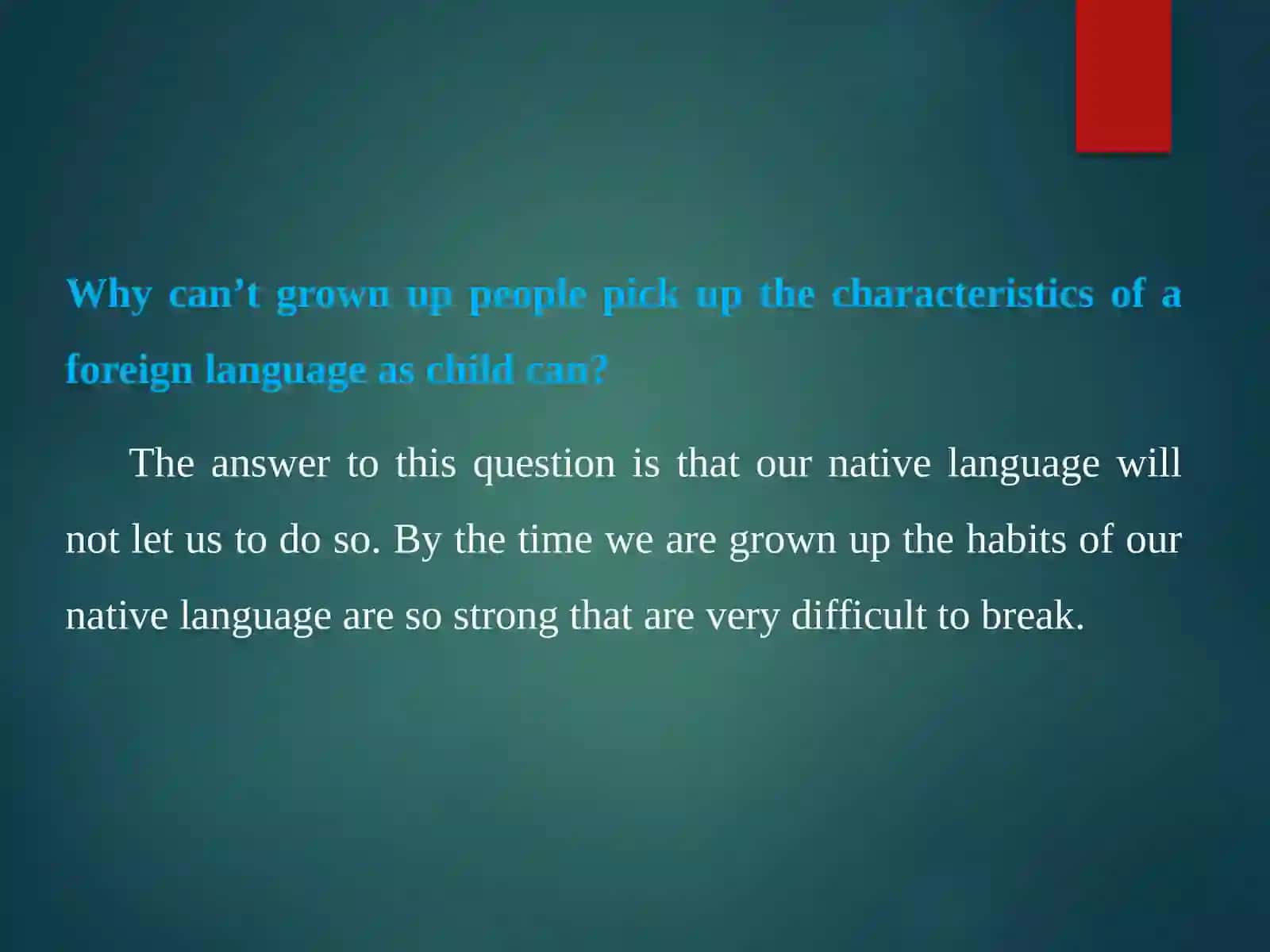 SPEAKING AND WRITING 3