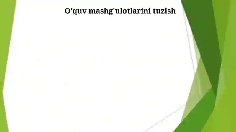Masofaviy ta'limni tashkil etish va boshqarish 3