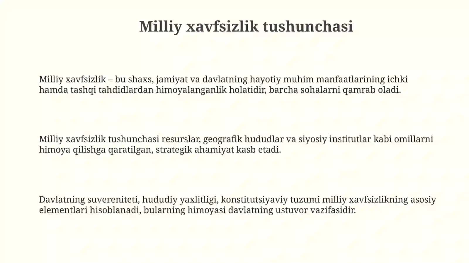 Milliy xavfsizlik tushunchasi va mohiyati 3