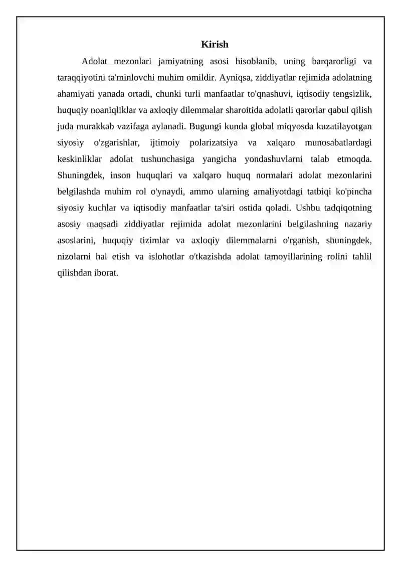 Ziddiyatlar rejimida adolatparvarlik mezonlari 3