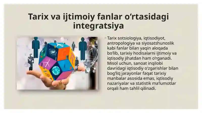 Tarix fani tatqiqotlarida fanlar aro yondashuvi 3