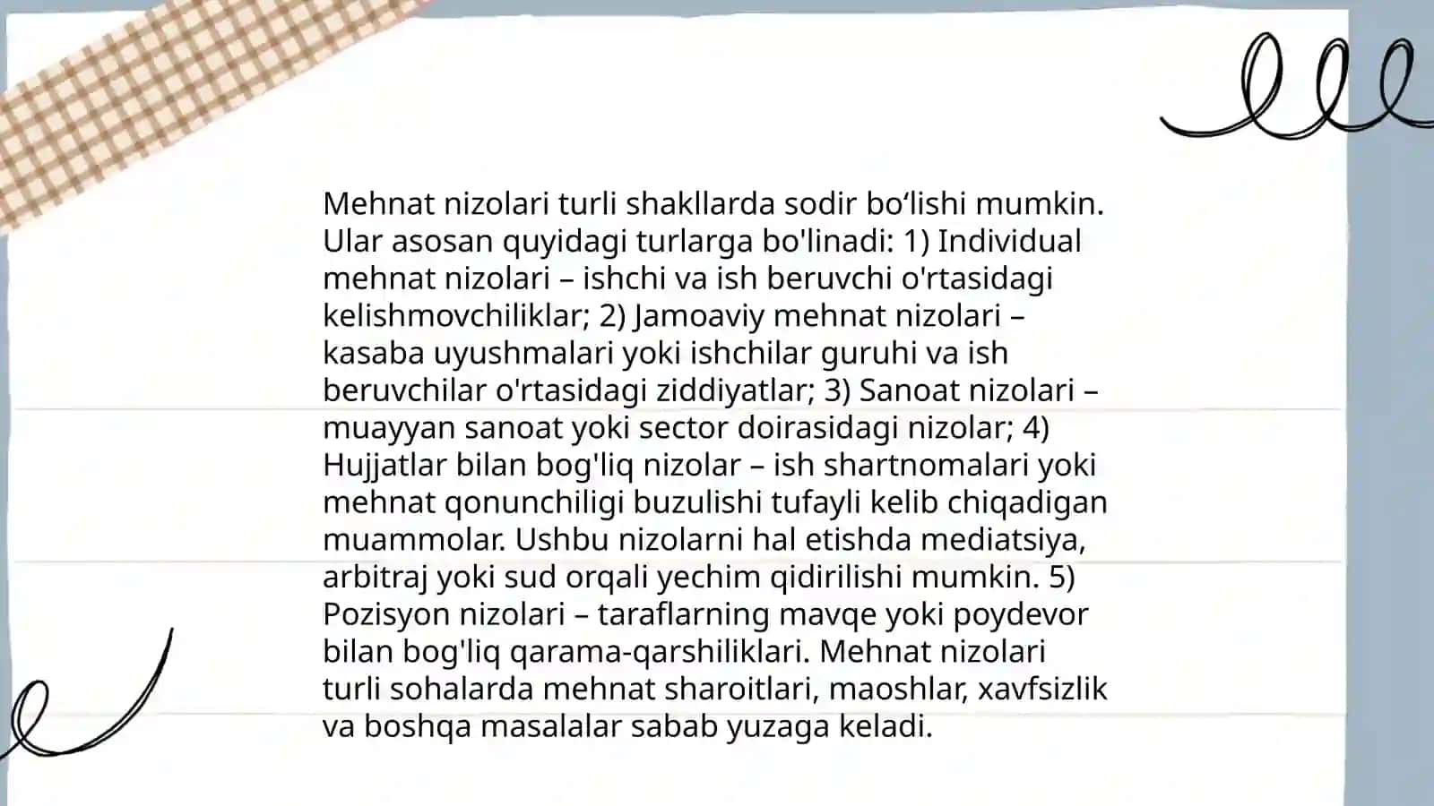 Mehnat nizolar komissiyasini tuzish 3