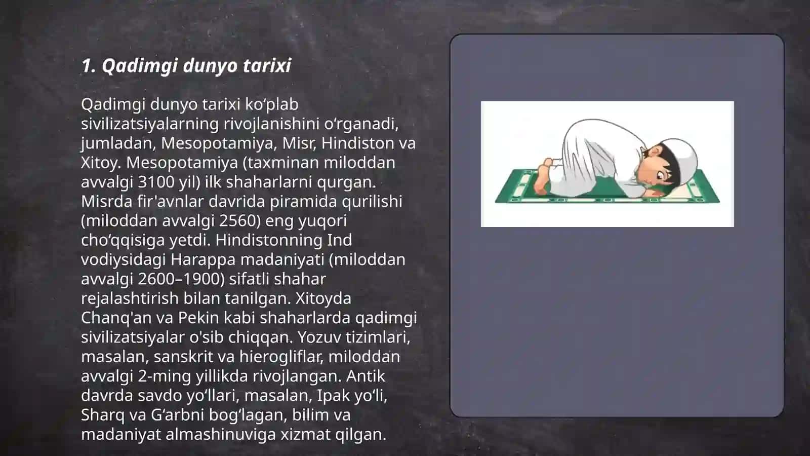 Qadimgi dunyo tarixi 3