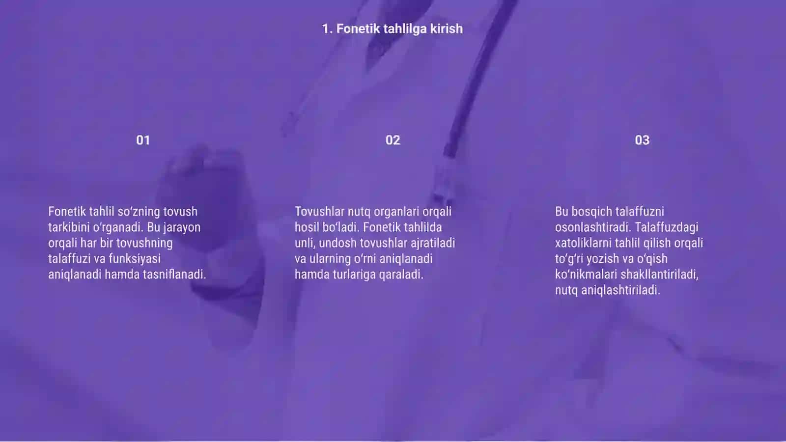 Kompleks fonetik-orfoepik-orfografik tahlil 3