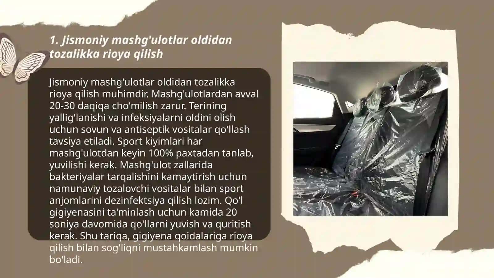 Jismoniy Mashg'ulotlar Bilan Shugʻullanish Gigiyenasi 3