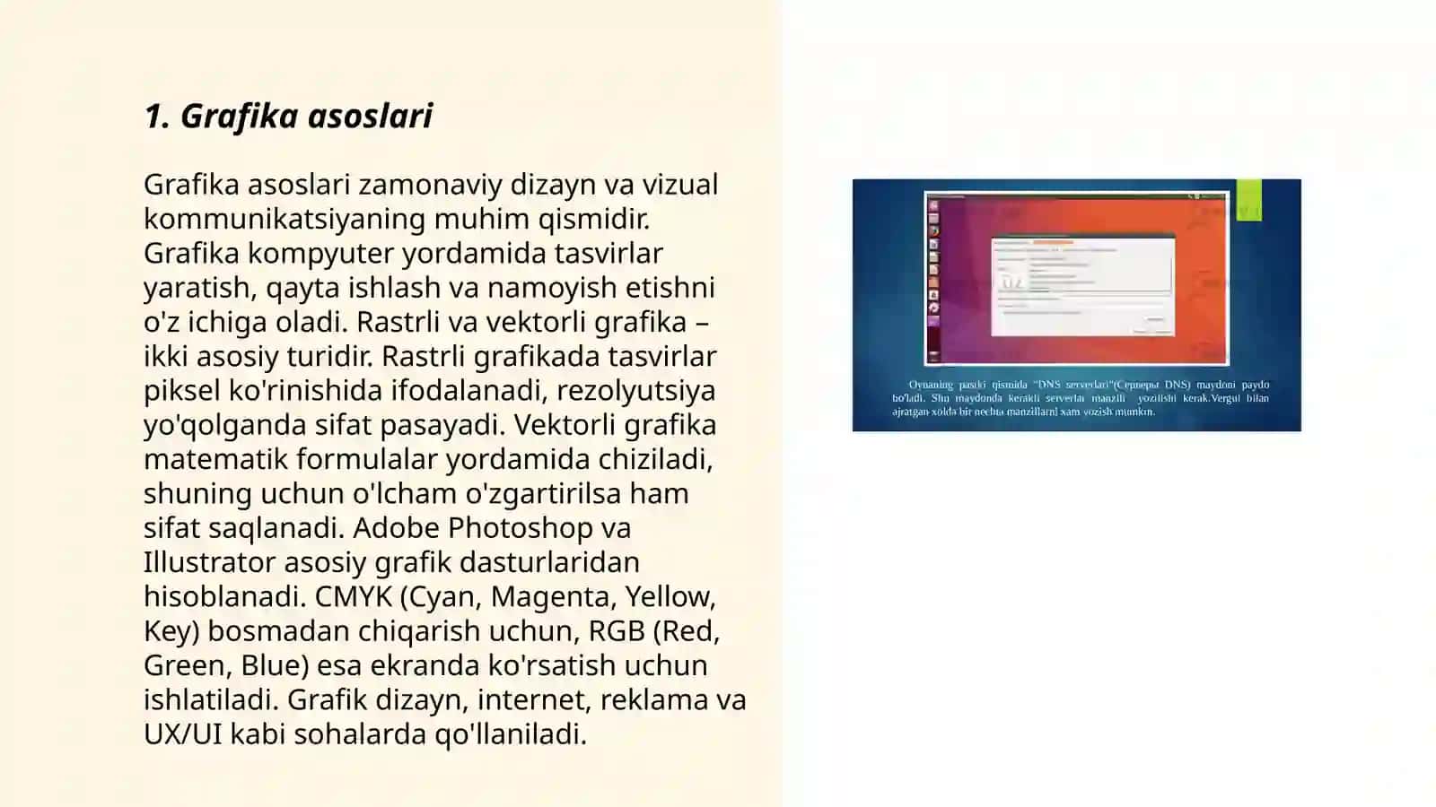 Grafika bilanishlash 3