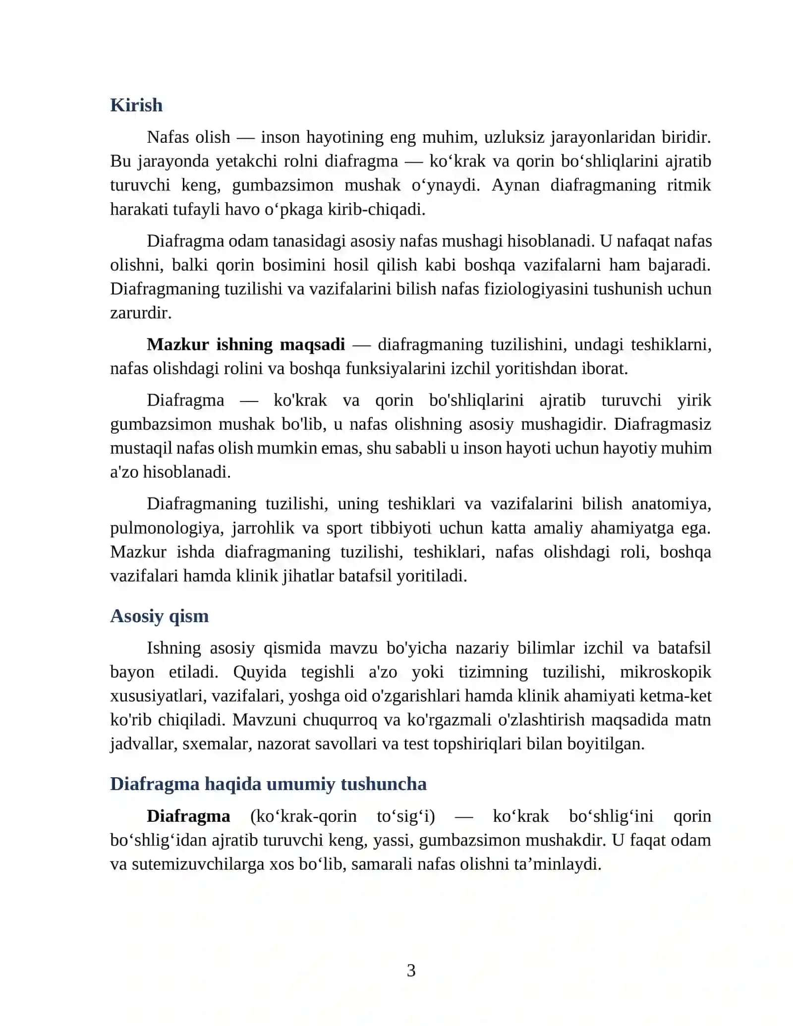 Diafragma va uning ahamiyati 3