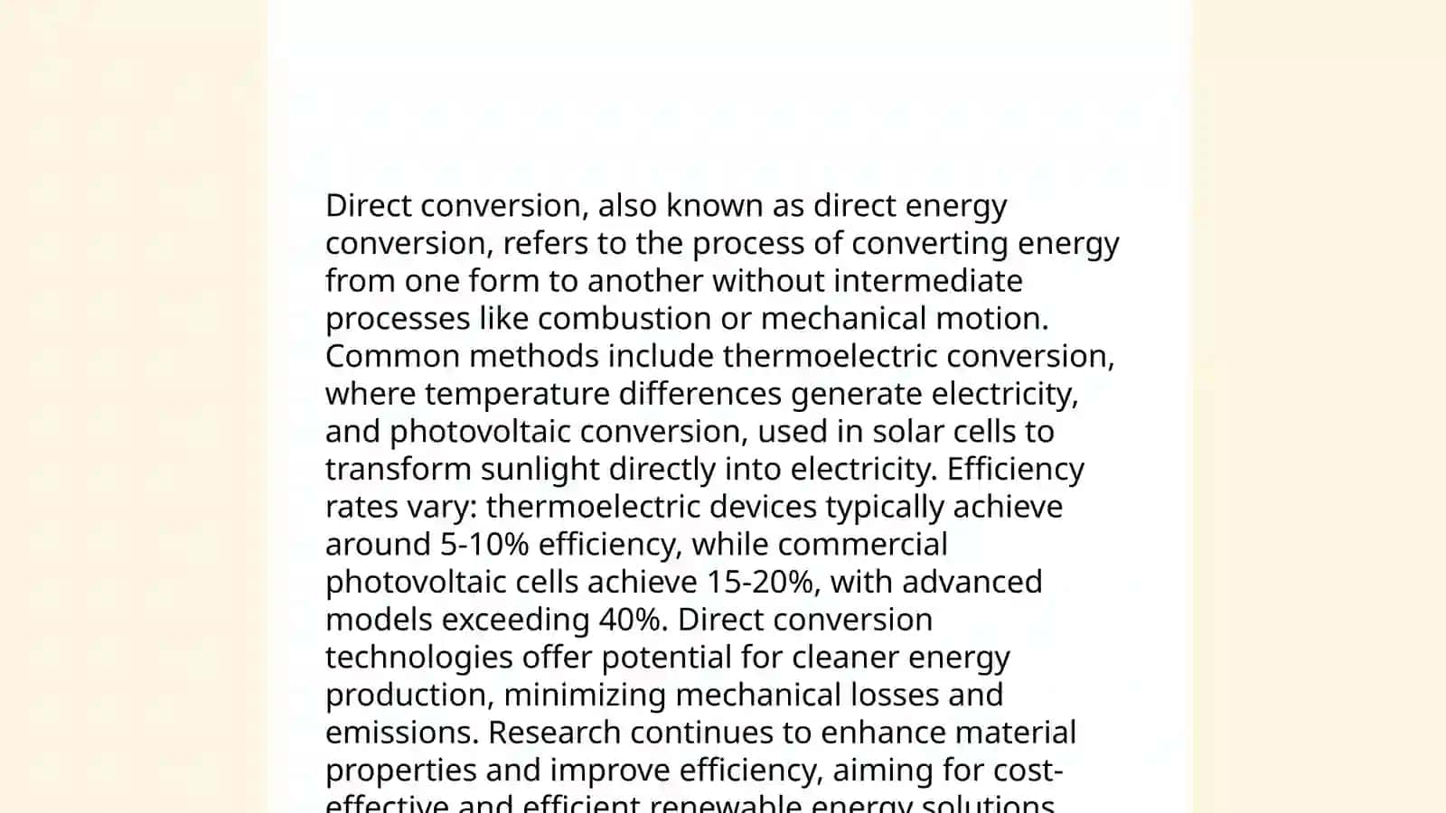 The types of conversion 3