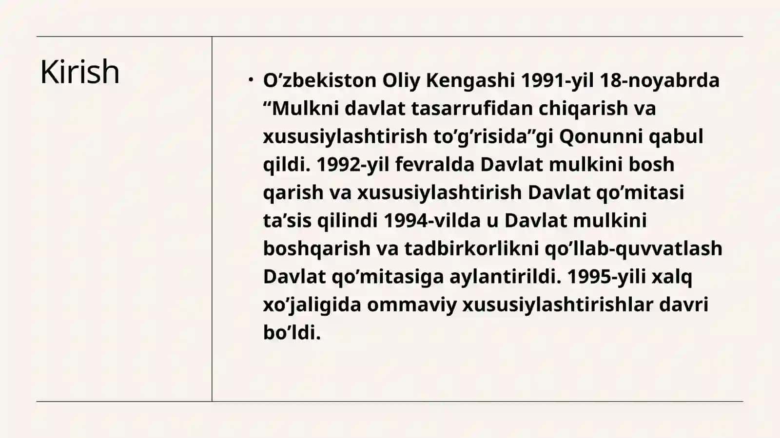 O’zbekistonda iqtisodiy islohotlar va ijtimoiy siyosat 3