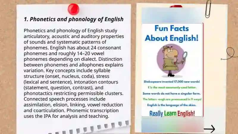 English language 3