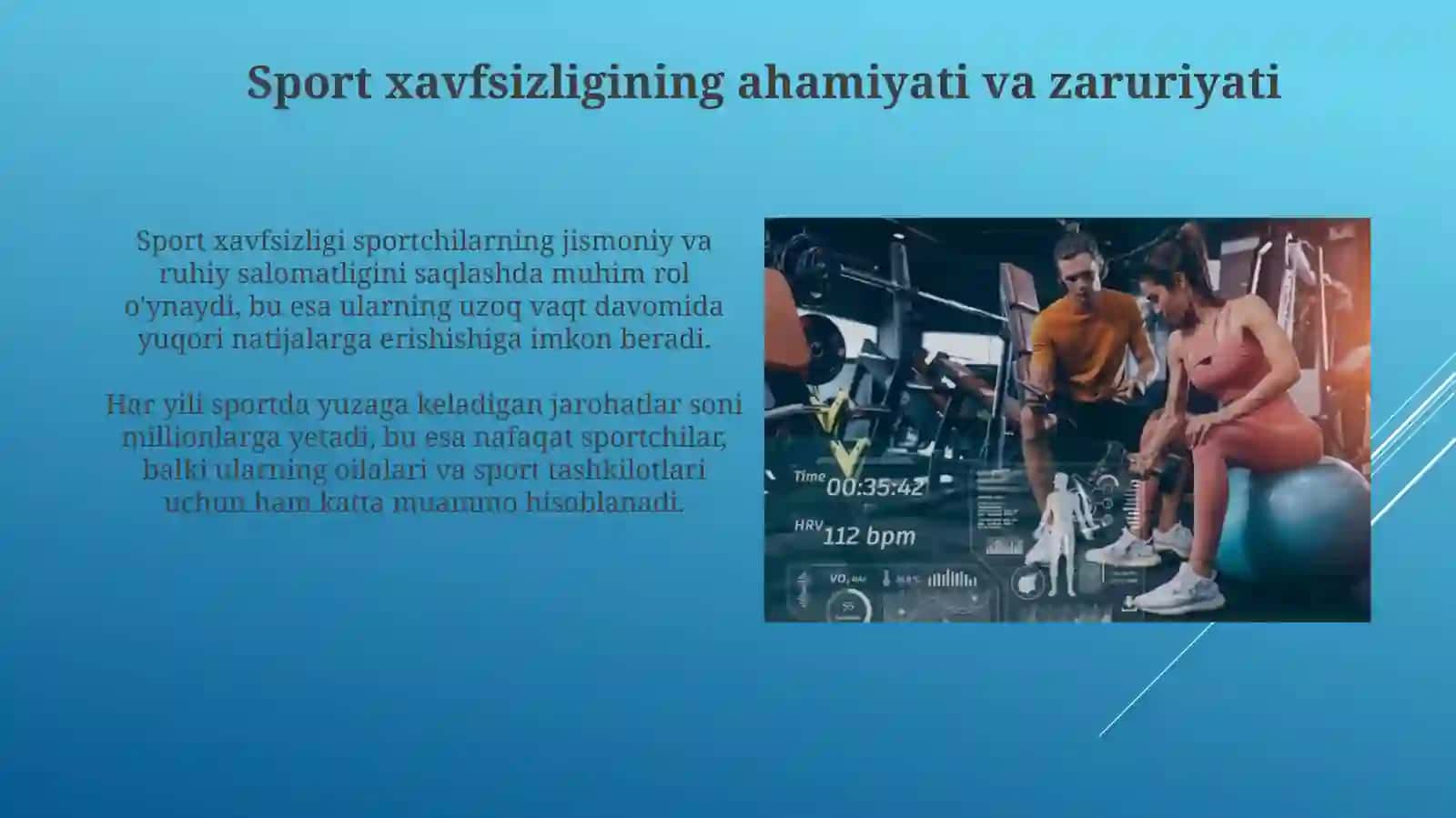 Zamonaviy texnologiyalar yordamida sport xavfsizligini ta'minlash usullari 3