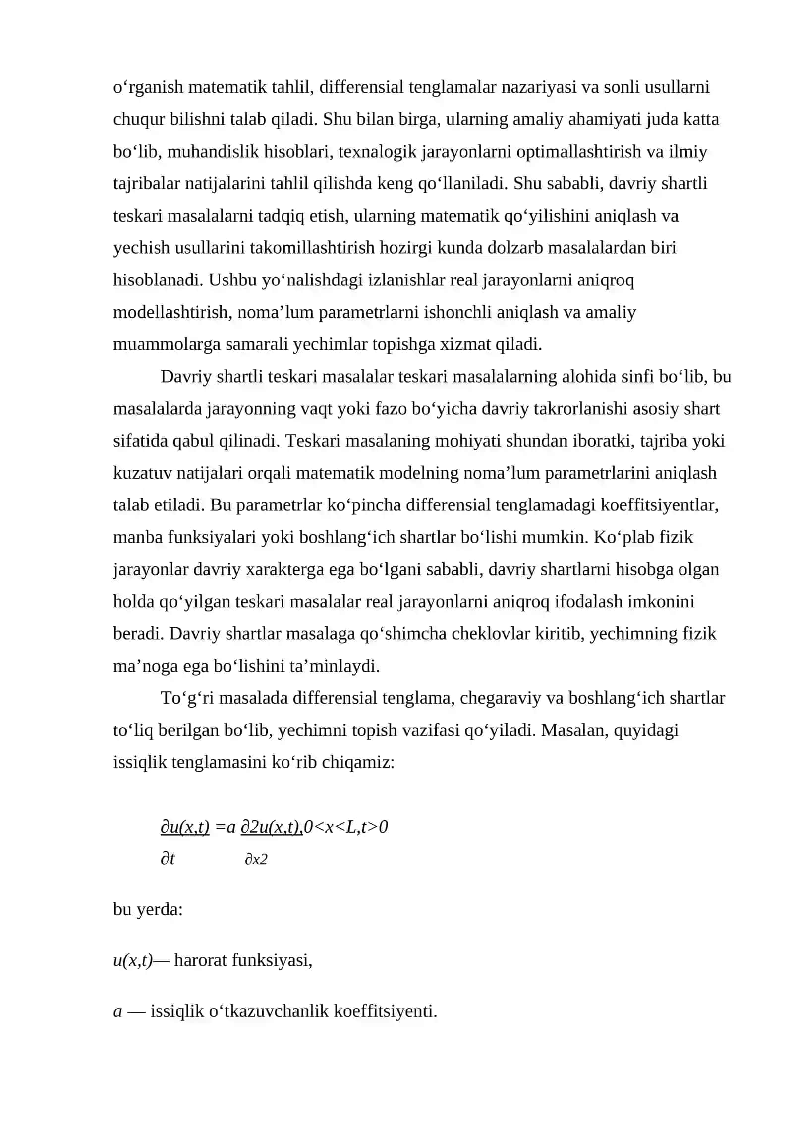DAVRIY SHARTLI TESKARI MASALA 3