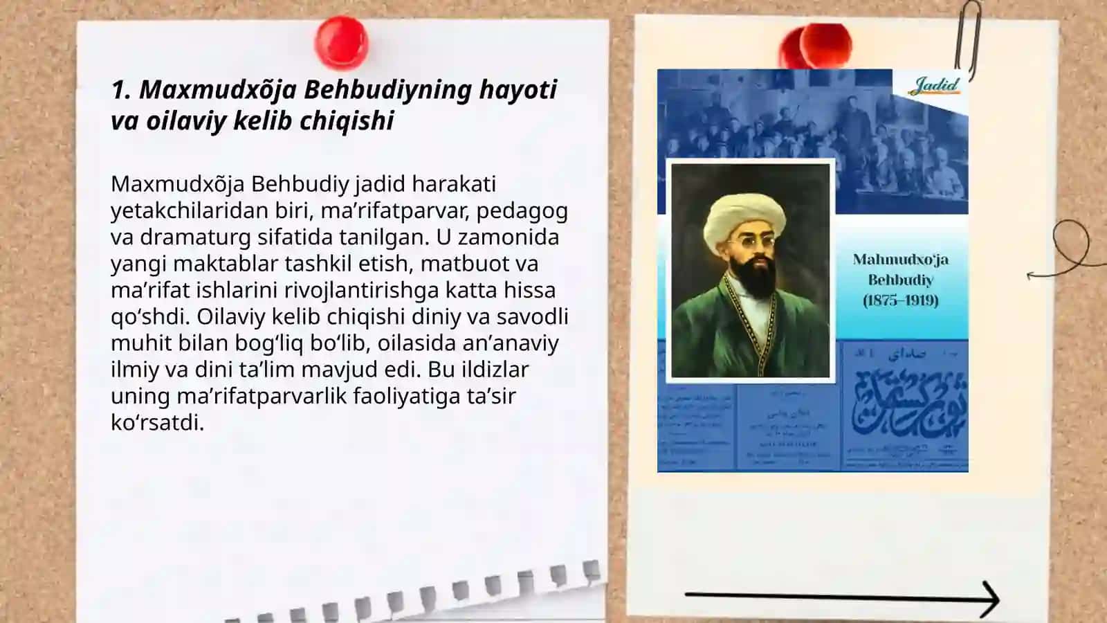 Maxmudxõja Behbudiyning hayoti va oilaviy kelib chiqishi 3