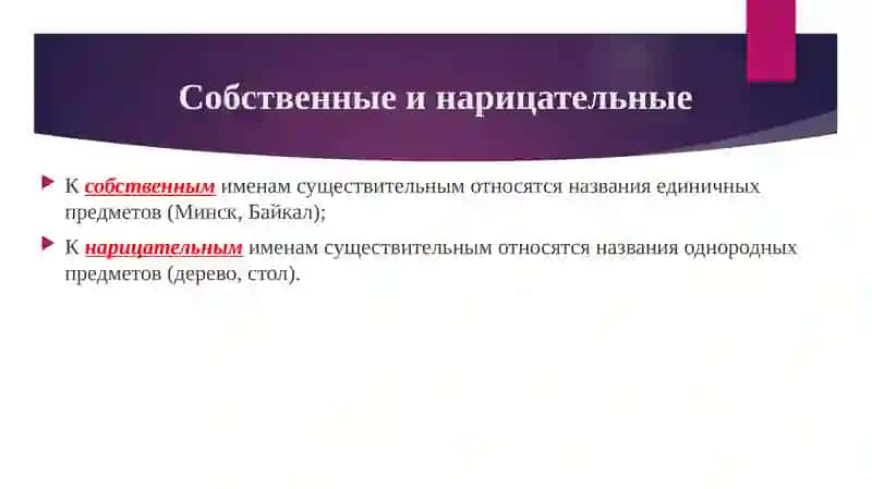 Имя существительное 3