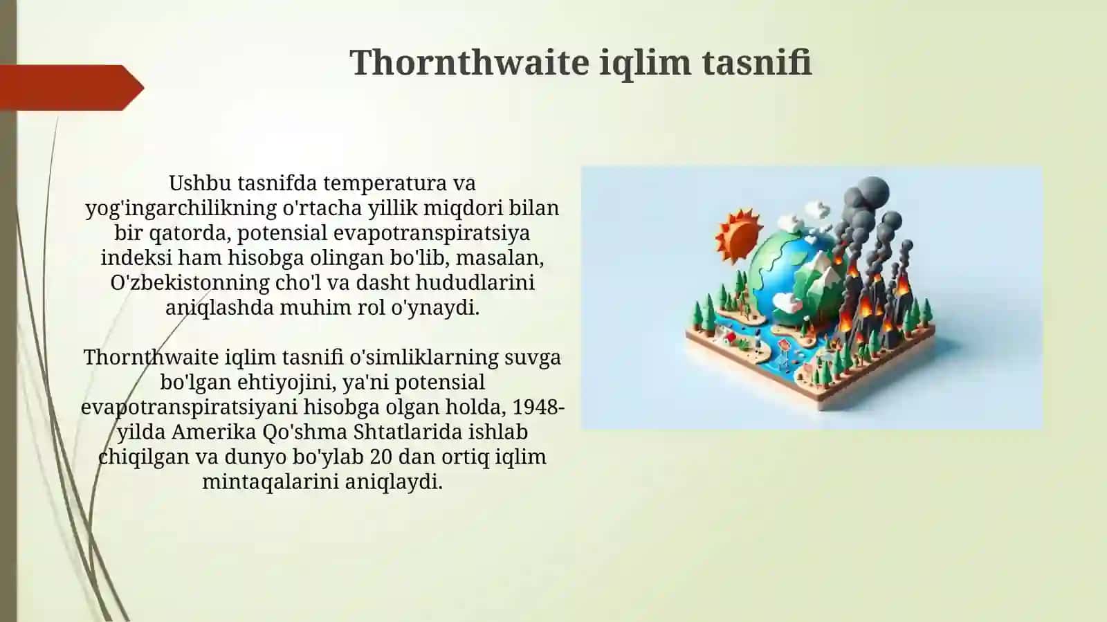Iqlimning tasniflari va iqlim oʻzgarishioqibatlarigamoslashish 3