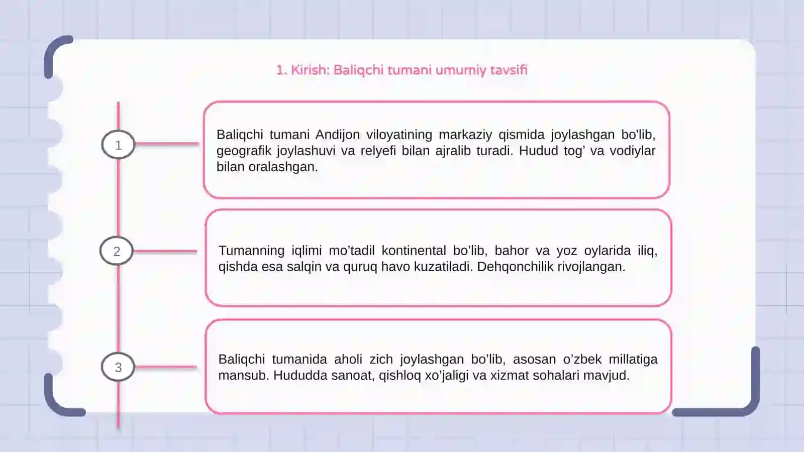 Baliqchi tumanining morfologik jihatlari 3