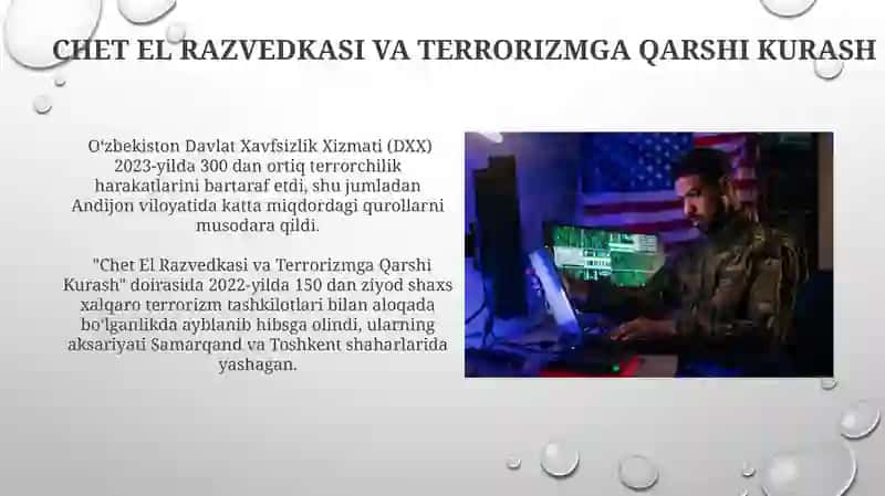 Chet El Razvedkasi va Terrorizmga Qarshi Kurash 3
