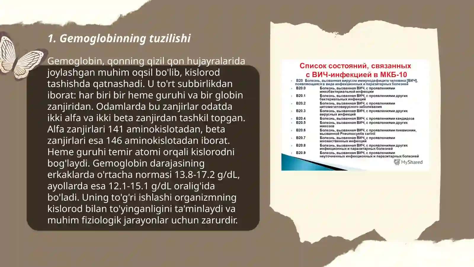 Gemoglabin va uning turlari.Kamqonlik 3