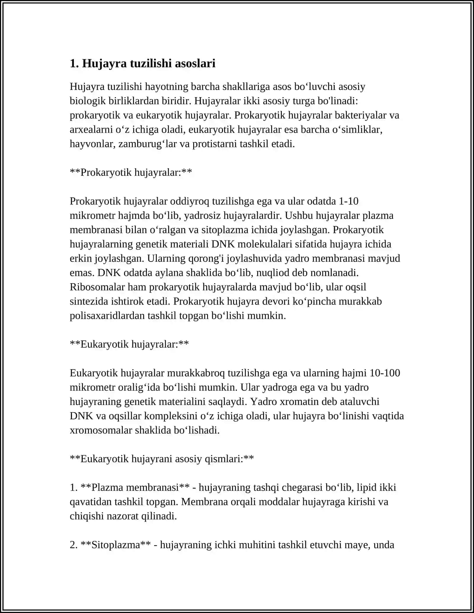 HUJAYRANING TUZILISHI VA FUNKSIYALARI 3