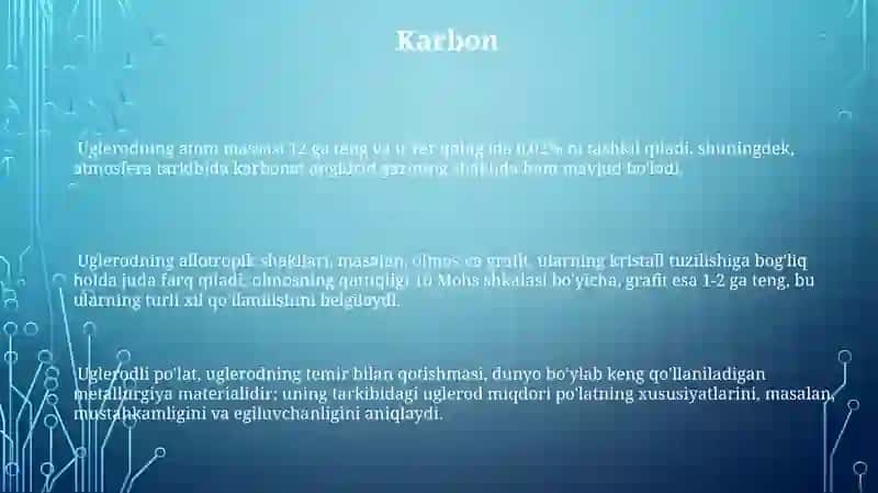 Davriy sistemaning asosiy guruppacha 4-A guruh elementlari 3