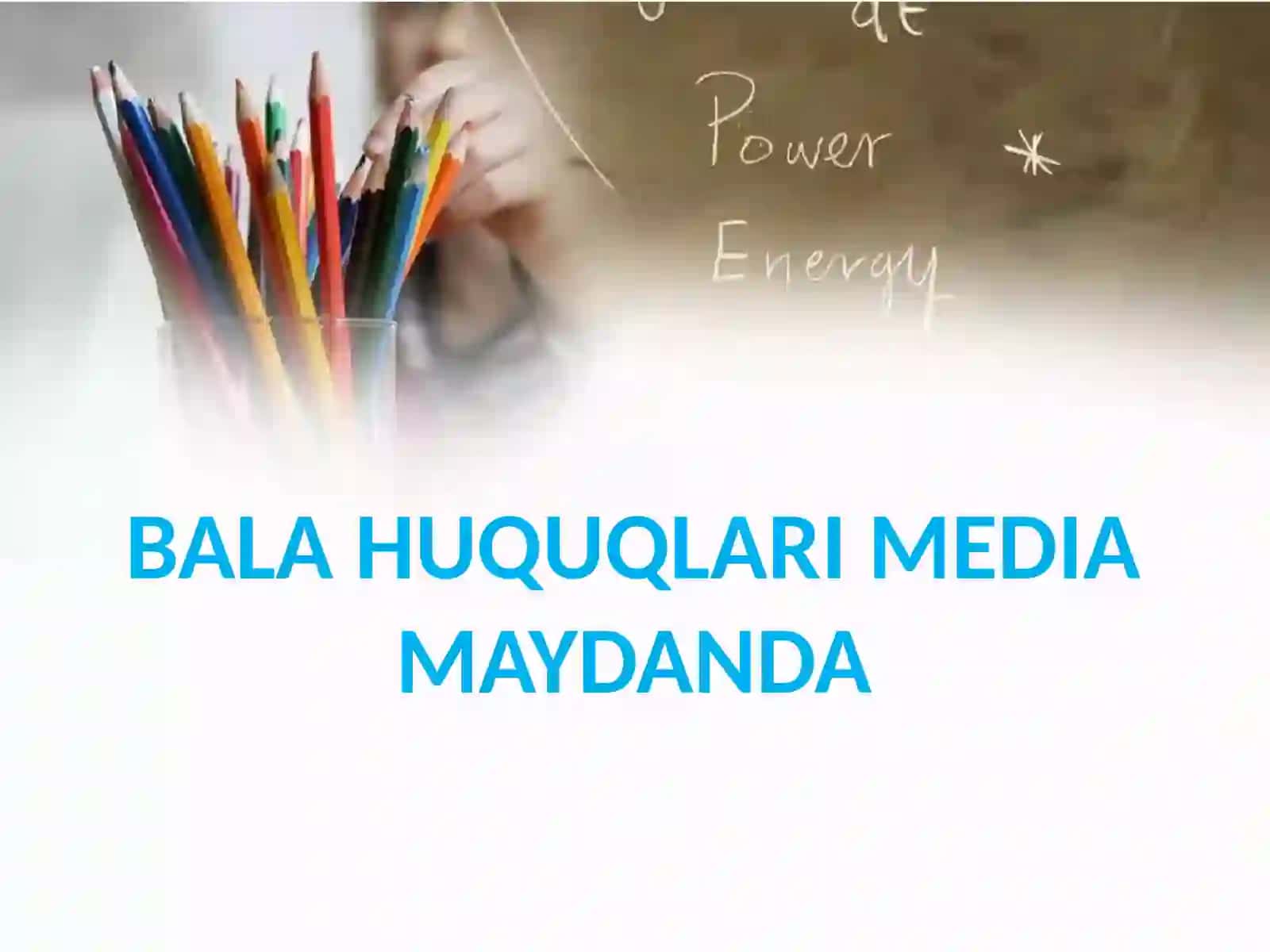 MEDIYA ORTALÍQTA BALA HUQUQLARÍ.BMShNÍŃ«BALA HUQUQLARÍ HAQQÍNDA KONVENCIYA»SÍ. MEDIYA TEXNOLOGIYALARDÍŃ KÚNDELIKLI TURMÍSTA QOLLANÍLÍWÍ 3