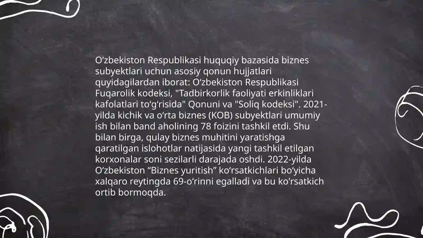 Oʻzbekistondagi biznesning tashkiliy xuquqi 3