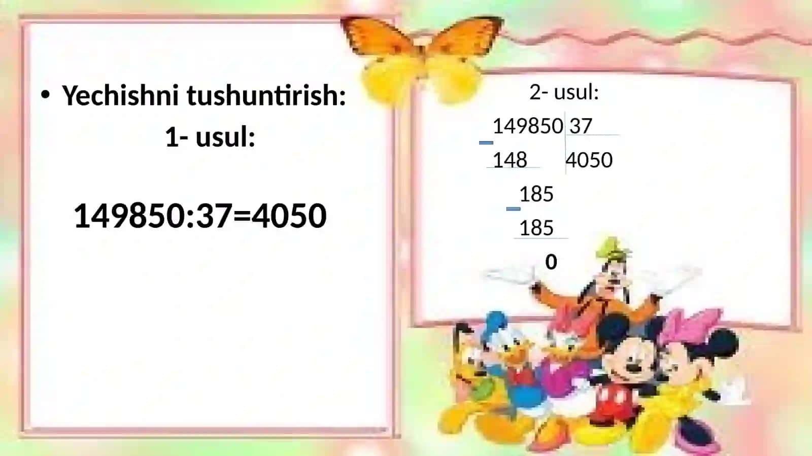 YUZA O`LCHOV BIRLIKLARI 3